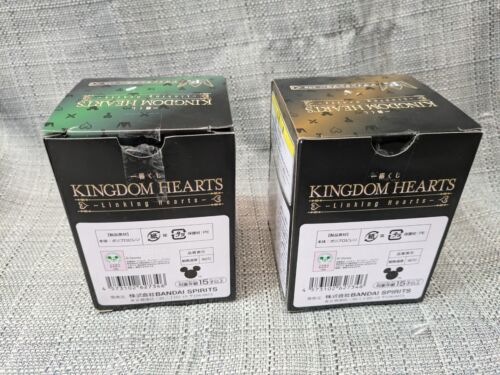 2 Kuji Kingdom Hearts Linking Hearts Prize F Design Tumbler Japan NEW Mickey cup - Picture 3 of 6