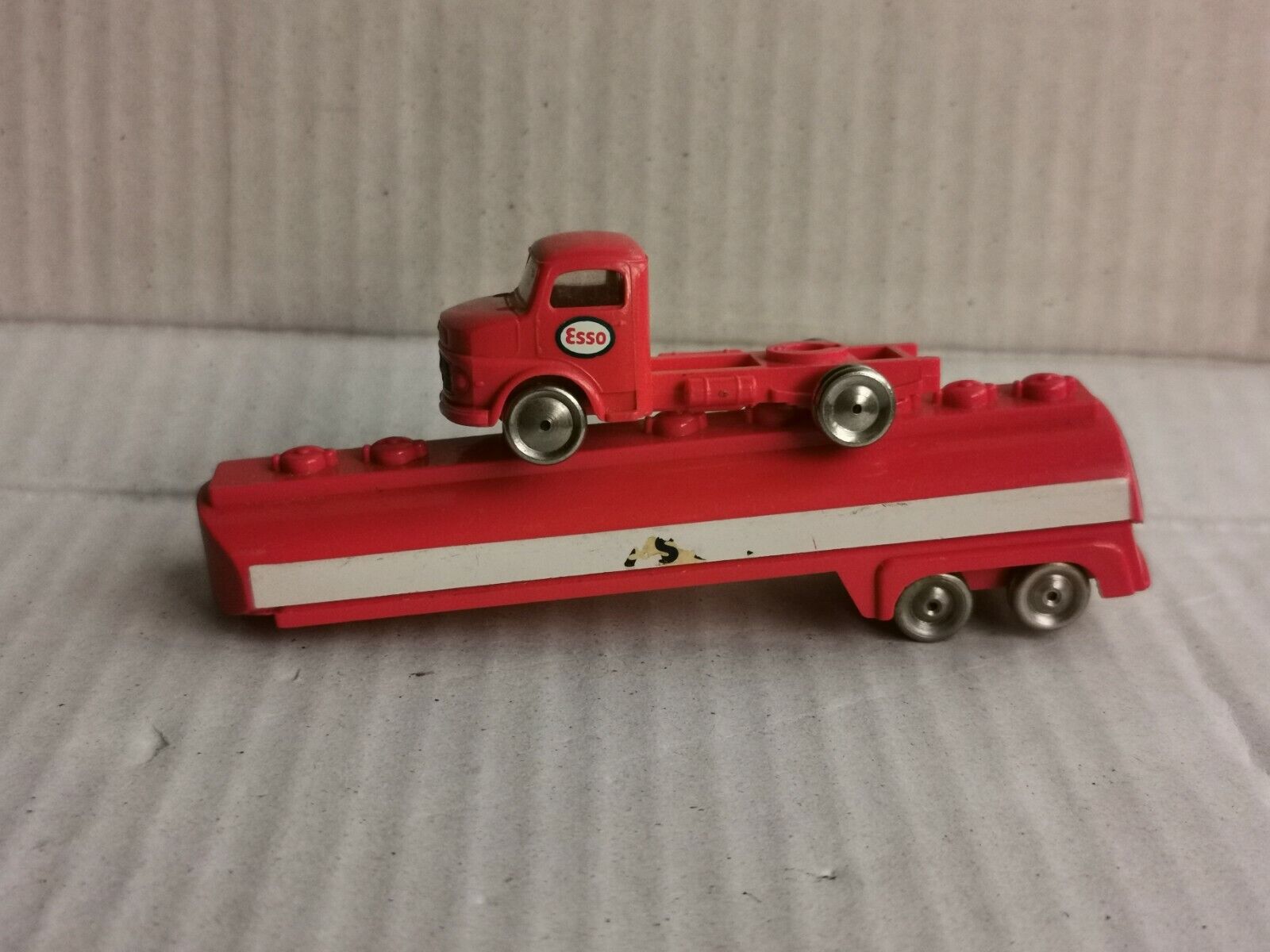 Vintage 1/87 Lego Mercedes Benz Petrol Tanker Truck 
