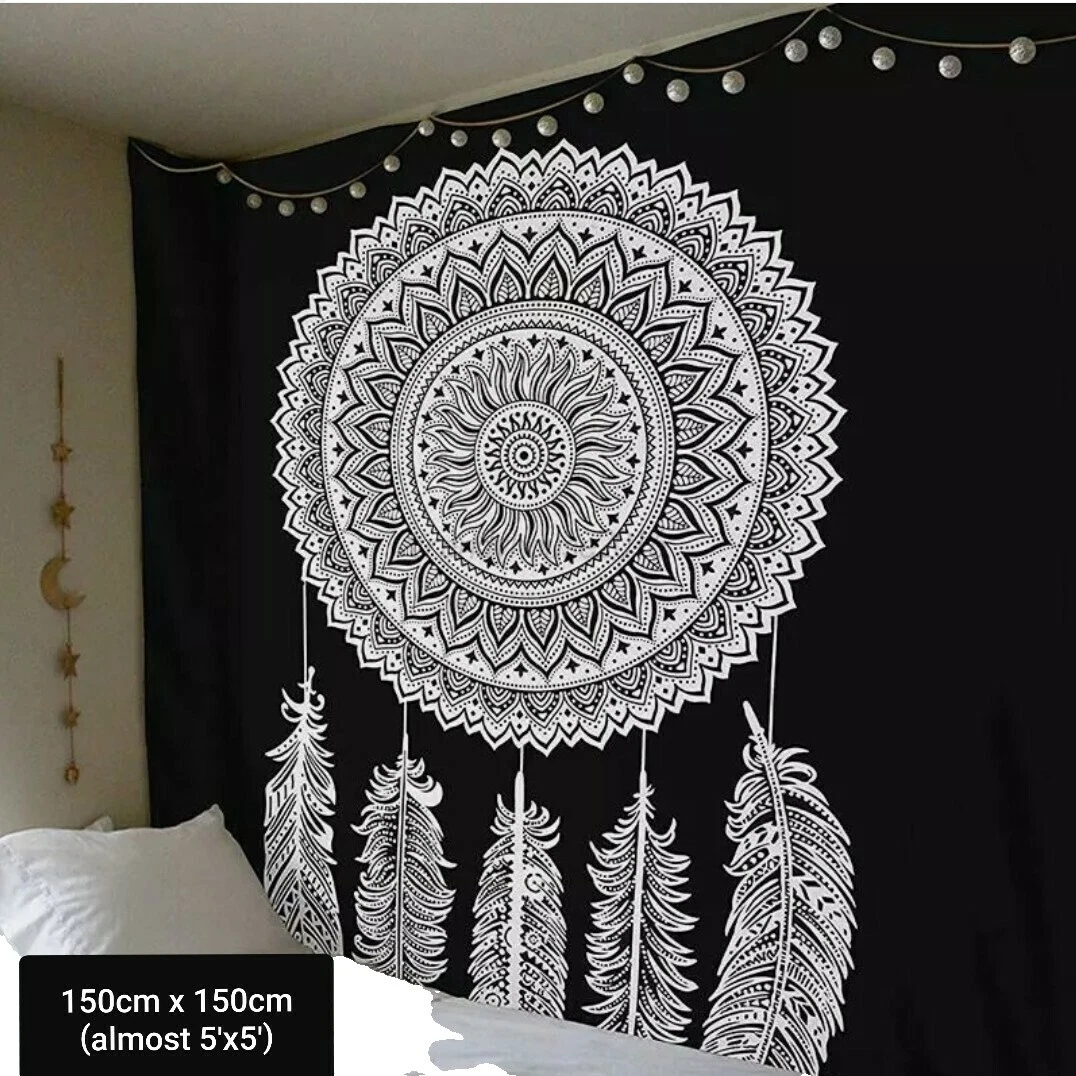 Mandala Pessoas Tapeçaria Tapeçaria