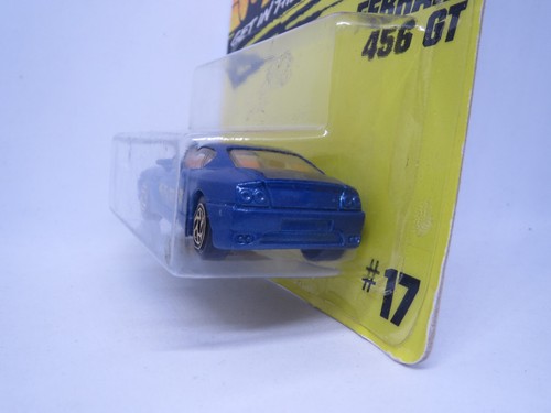 Matchbox FERRARI 456 GT Blue 1994 #18/75 Mint Window Box Vintage Superfast MIB - Picture 6 of 11