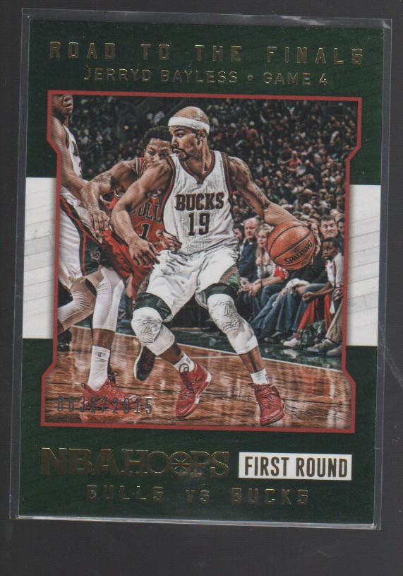 JERRYD BAYLESS 2015-16 PANINI HOOPS ROAD TO THE FINALS CARD #24  /2015