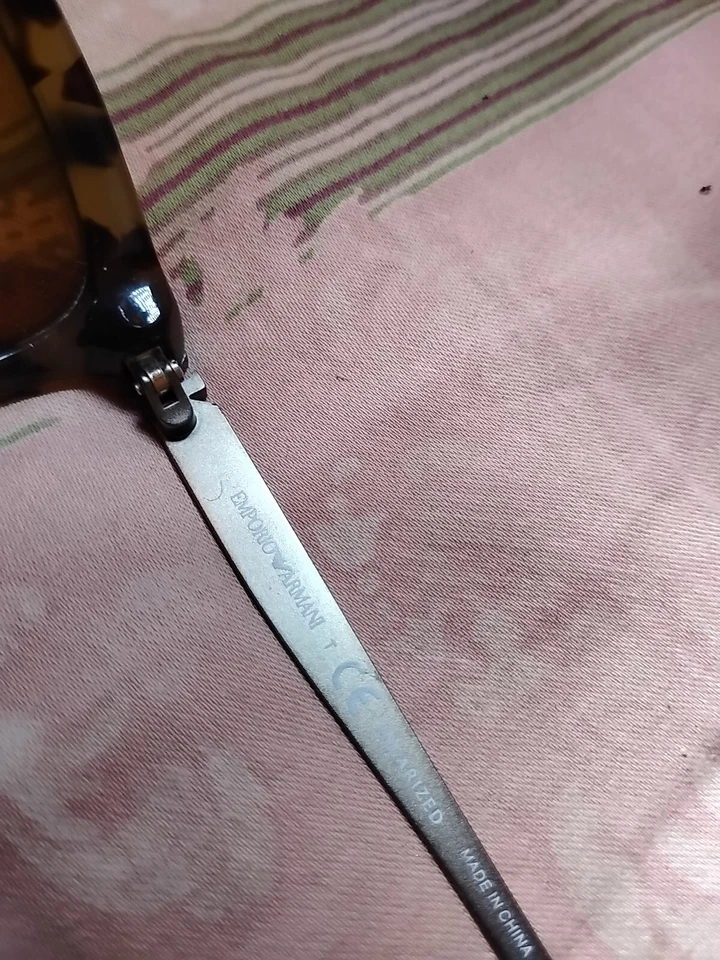  Emporio Armani女式绿色哈瓦那EA4030 5234/T5太阳镜 — 第 3/4 张图片