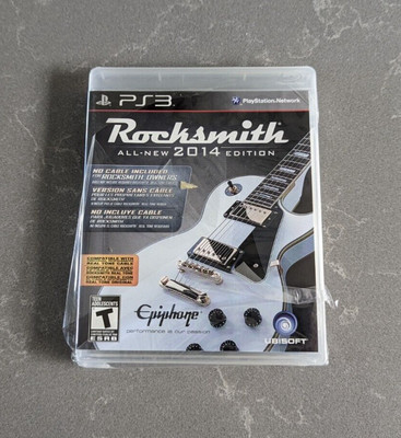 Rocksmith 2014 PS3 - Playstation 3 Game with Case and Manual NEW and SEALED