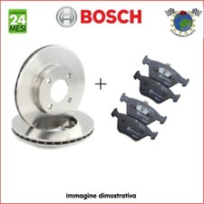 Kit dischi freno + Pastiglie Ant Bosch per ABARTH GRANDE PUNTO