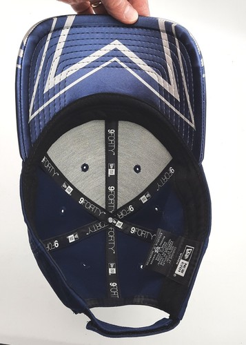 New Era 9Forty NFL Dallas Cowboys Woman's Cap Hat Cotton PU Visor Adjustable - Picture 8 of 11