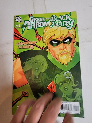 Comic Book DC Comics Green Arrow Black Canary Assassins Target #11
