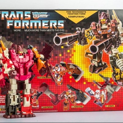 G1 Computron Combiner MISB 1984 Original Boxed Technobots Hasbro
