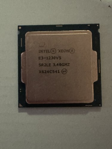 Intel Xeon E3-1230v5 SR2LE 3.4GHz 4Cores 80W LGA1151 CPU Processor