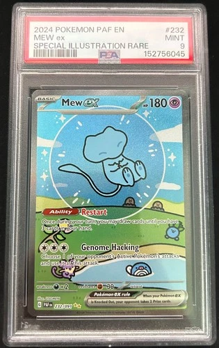 New ListingMew EX - 2024 Pokemon Paldean Fates (English) - SIR - 323/91- PSA 9 Mint