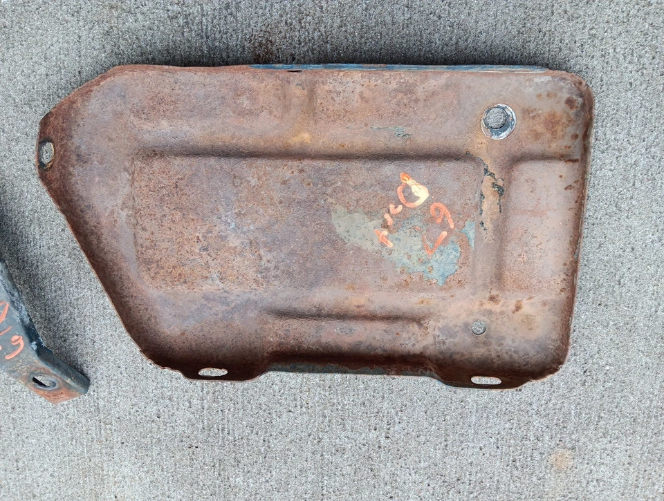 Battery Tray 1967 Dodge Dart With Bracket And Bolts. OEM - Image 2 of 4