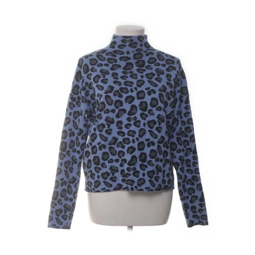 Tahari, Strickpullover, Größe: M, Blau/Schwarz, Nylon/Polyester/Viskose #Fe3