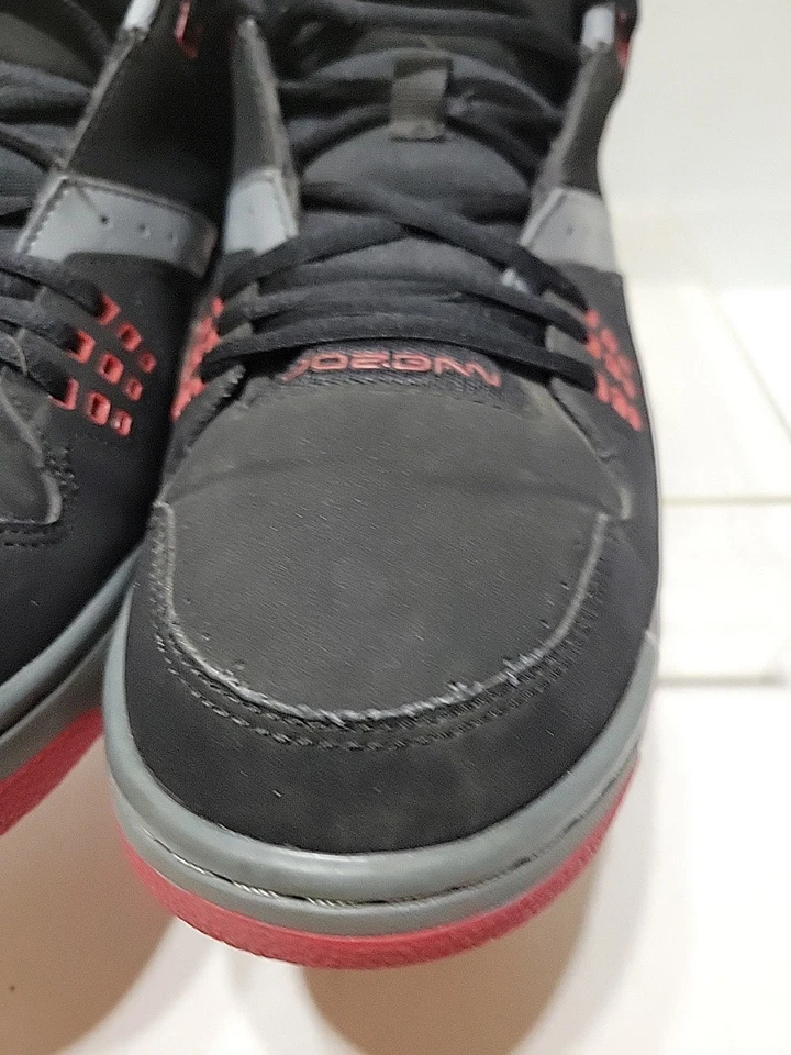 Jordan Flight 23 " Size 11 Black/Cool Grey/ 317820-021 - Image 4 of 4