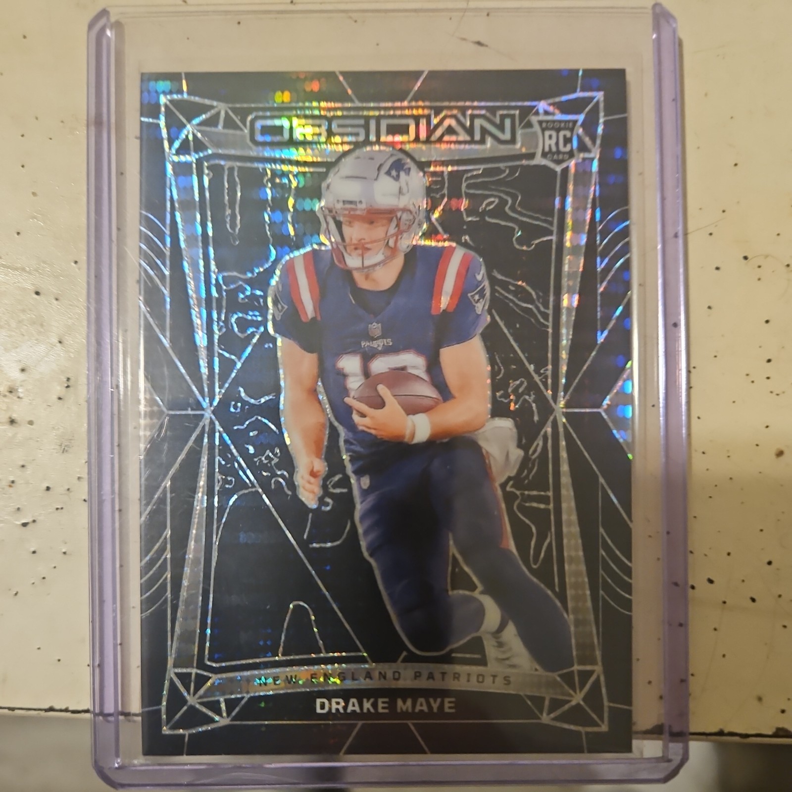 2024 Panini Obsidian Drake Maye Rookie #132 Patriots