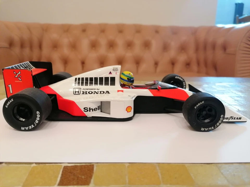 Modellino 1:18 Minichamps McLaren MP 4/5A Honda V10 1989 Ayrton Senna - Immagine 3 di 4