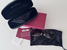 Salvatore Ferragamo SF113SL 210 Men s Sunglasses Bronze Gold w/ Case Box