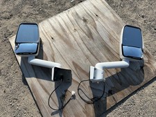 Velvac Side Rv Mirrors Deluxe Head White Heated Remote 716131 716132