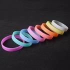 8 PCS Glow in The Dark Wristbands Sports Bracelet Silicone Bracelets