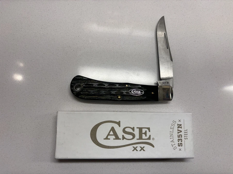 2023 Case XX Tony Bose S35VN Buffalo Horn Backpocket (TBBH1546 S35VN) Item 65094 - Image 3 of 4
