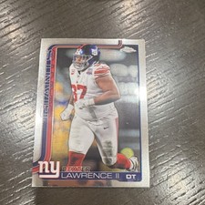 2025 Topps Chrome Dexter Lawrence II New York Giants Base Set Football Card #230