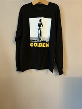 Felpa Harry Styles Nera Dorata Merch Ufficiale - Taglia Extra Large