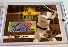 Donruss 2003 Signature Series Fred Lynn Auto #LS-16 Red Sox