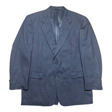 Austin Reed Men  s Sport Coat Harris Tweed Blue 42R