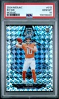 Graded 2024 Panini Mosaic Bo Nix #312 Mosaic Rookie RC Card PSA 10 Gem Mint
