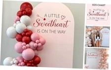 A Little Sweetheart is On The Way Decal - A Little Valentine Sweetheart Decal