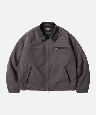 Frizmworks HEAVY CANVAS DESTROYED WORK JACKET - MUD/Men/S~XL