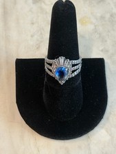 Ring Bomb Party Dazzling Lights Rbp6465 Lc Sapphire Blue Tourmaline Ring Bomb Party Dazzling Lights Rbp6465 Lc Sapphire Blue Tourmaline