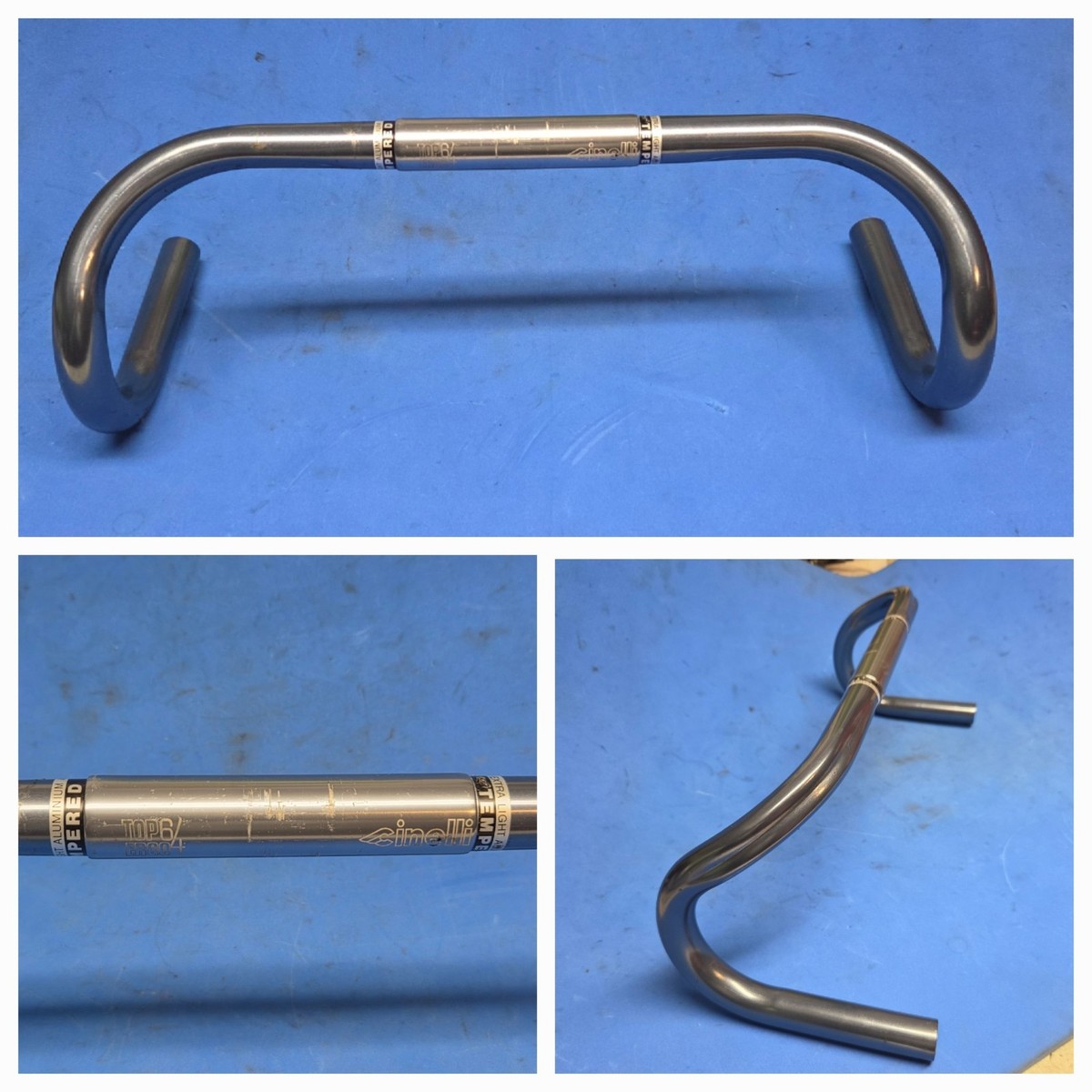 Guidon De Vélo Cinelli Top Ergo 66 – 40 Cm De Large, Pince 26,4 Mm – Neuf