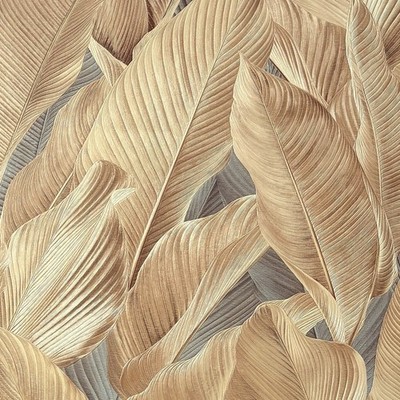 Vymura Gianni Leaf Naturtapete M95687 - schweres Vinyl strukturiert