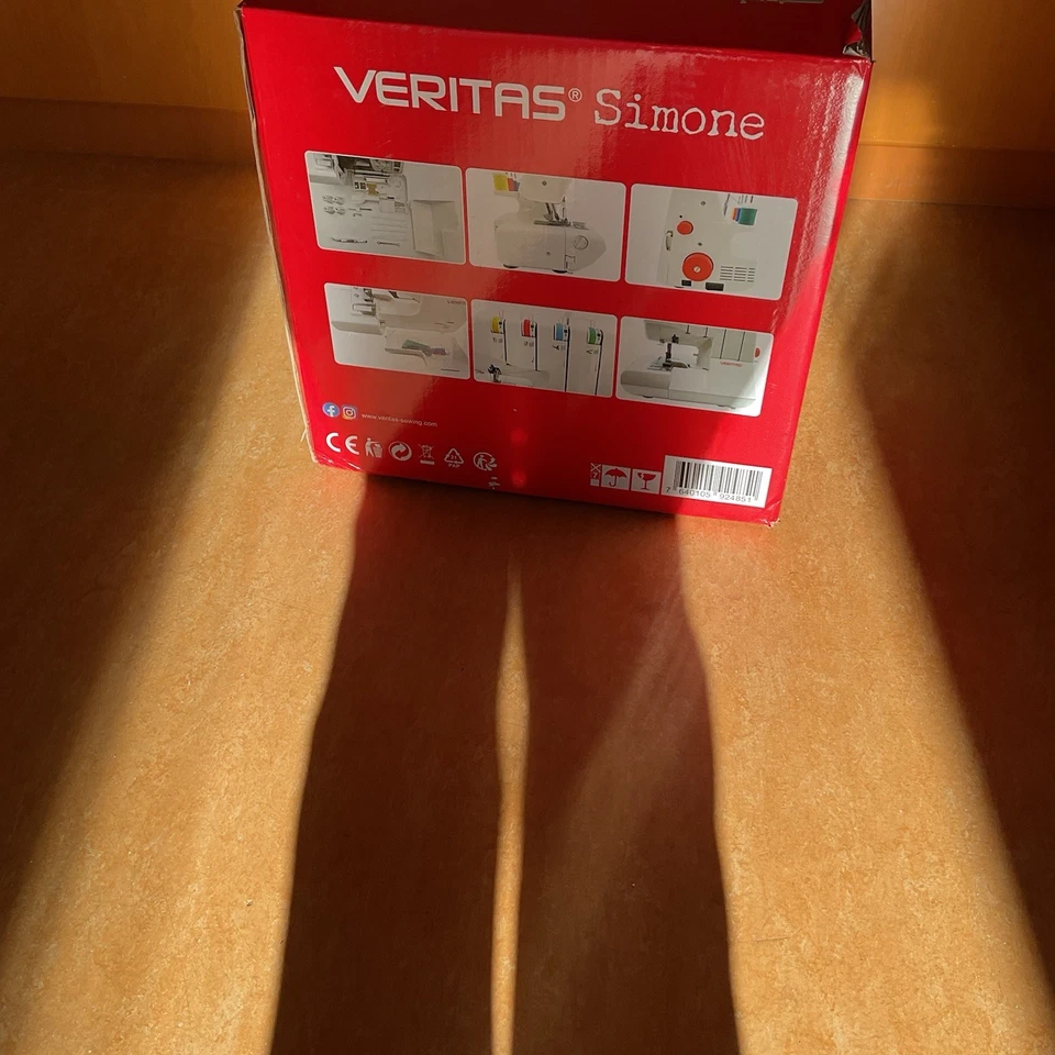 Veritas Simone Overlock-Nähmaschine mit Zusatzgarantie Originalverpackung #2 - Bild 4 von 4
