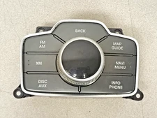 2012 Hyundai Equus Center Console Navigation Control Knob Panel Black (Oem)