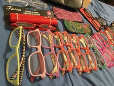 40 Women  s Reading Glasses Wholesale Bulk Lot Readers Various Strength cases