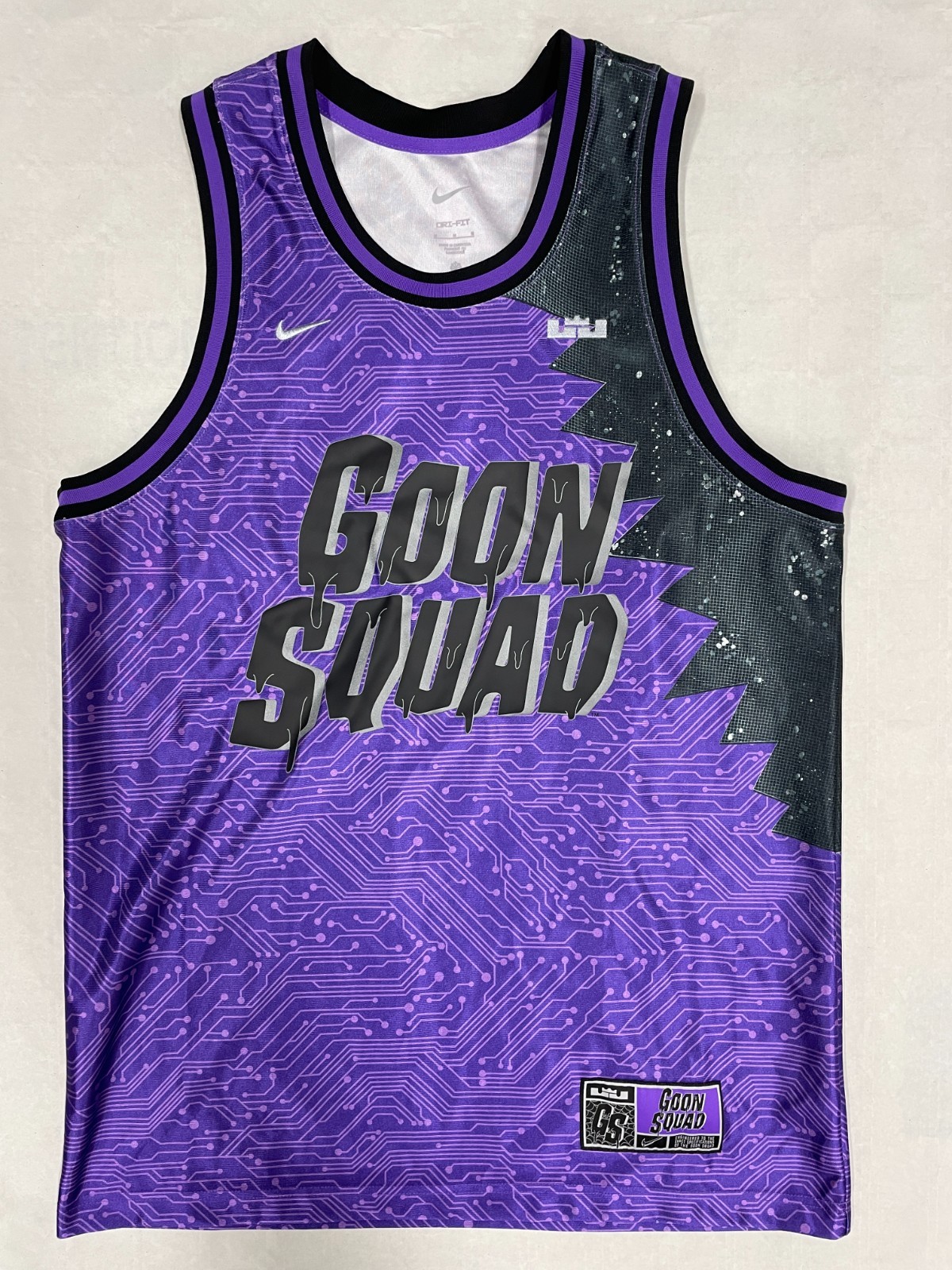 Maillot Nike Space Jam 2 Dri-FIT Violet respirant pour l'entraînement