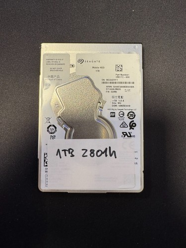 Seagate Mobile ST1000LM035 1TB 5.4K 128MB SATA III 2.5'' Festplatte ST1000LM035