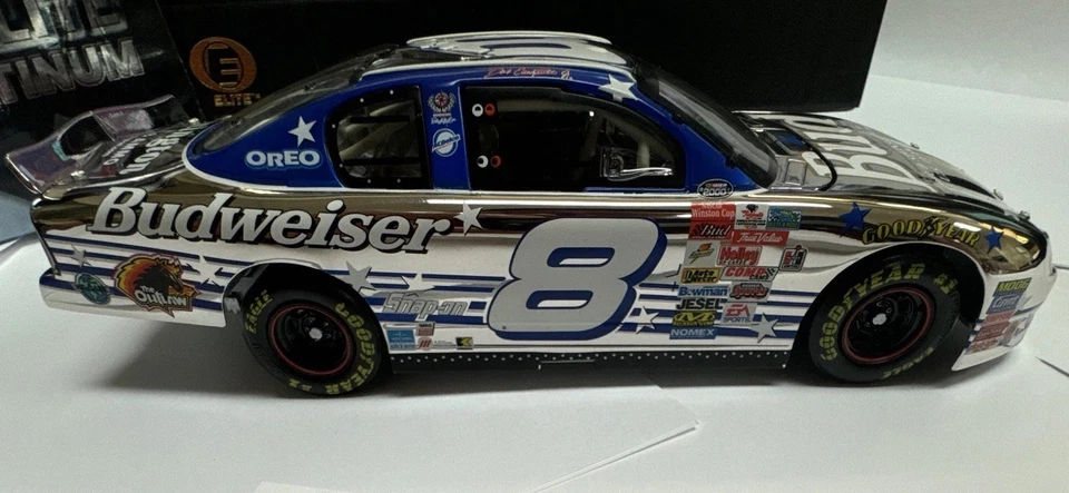 2000 DALE GAINHARDT JR #8 BUDWEISER EQUIPE OLÍMPICA DOS EUA 1 de 408 ACTION ELITE RCCA - Imagem 3 de 4