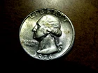 Nice Higher Grade AU/UNC Better Date 1936-P Washington Silver Quarter DF3