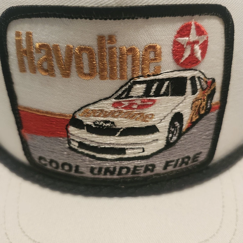 Sombreros de camionero Nascar vintage años 80 Allison Kulwicki Havoline Zerex 2 Snapbacks Foto 3 de 4