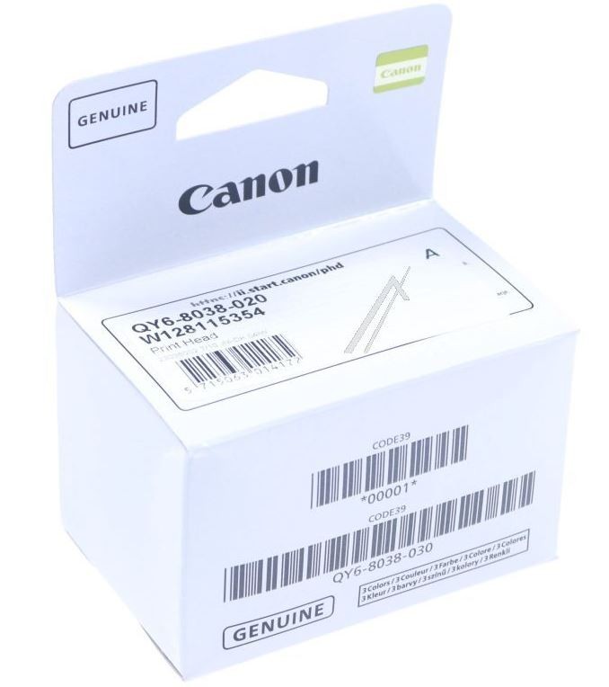 CANON Genuine Color Printhead for Canon Pixma Printer G3520 QY6-8038-020