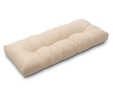  Patio Bench Cushion 45"x18", Indoor/Outdoor Non 45 x 18 x 5 In Beige Textured