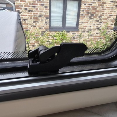Aufstell Fenster Sicherung für Wohnmobil Wohnwagen Camping
