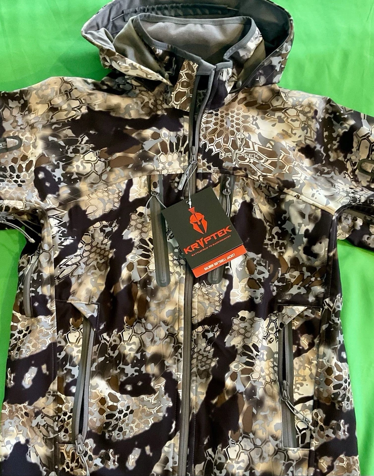 Kryptek Dalibor 3 Men's Jacket Skyfall Medium 18DALJSF4 Soft Shell Full Zip - Image 2 of 4