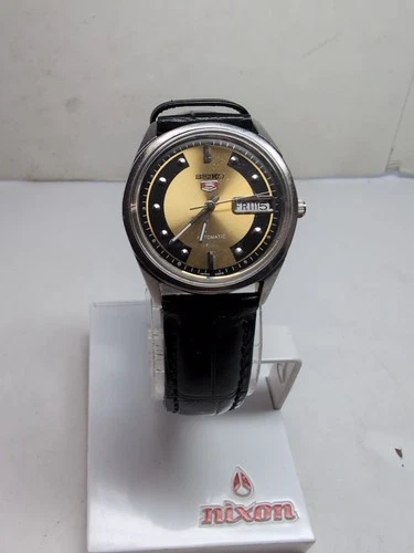 SEIKO 5 Automatic A1, 6309-6240, Day/Date Vintage Men’s Watch. 1985. New Band.