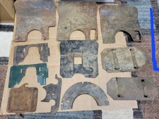 Ford Model A Random Small Sheet Metal Cover Plate Parts Lot 2 Ford Model A Random Small Sheet Metal Cover Plate Parts Lot 2