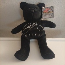 1999 WCW Nitros Racing Champions Beanie Baby -Sting - Series 1 - W/Tags.