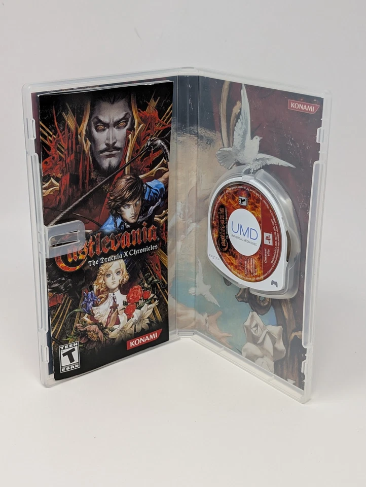 Castlevania: The Dracula X Chronicles (Sony PSP, 2007) - CIB Complete - Image 3 of 3