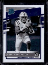 2020 Panini Donruss Optic Jonathan Taylor Rated Rookie Variations RC #317 Colts