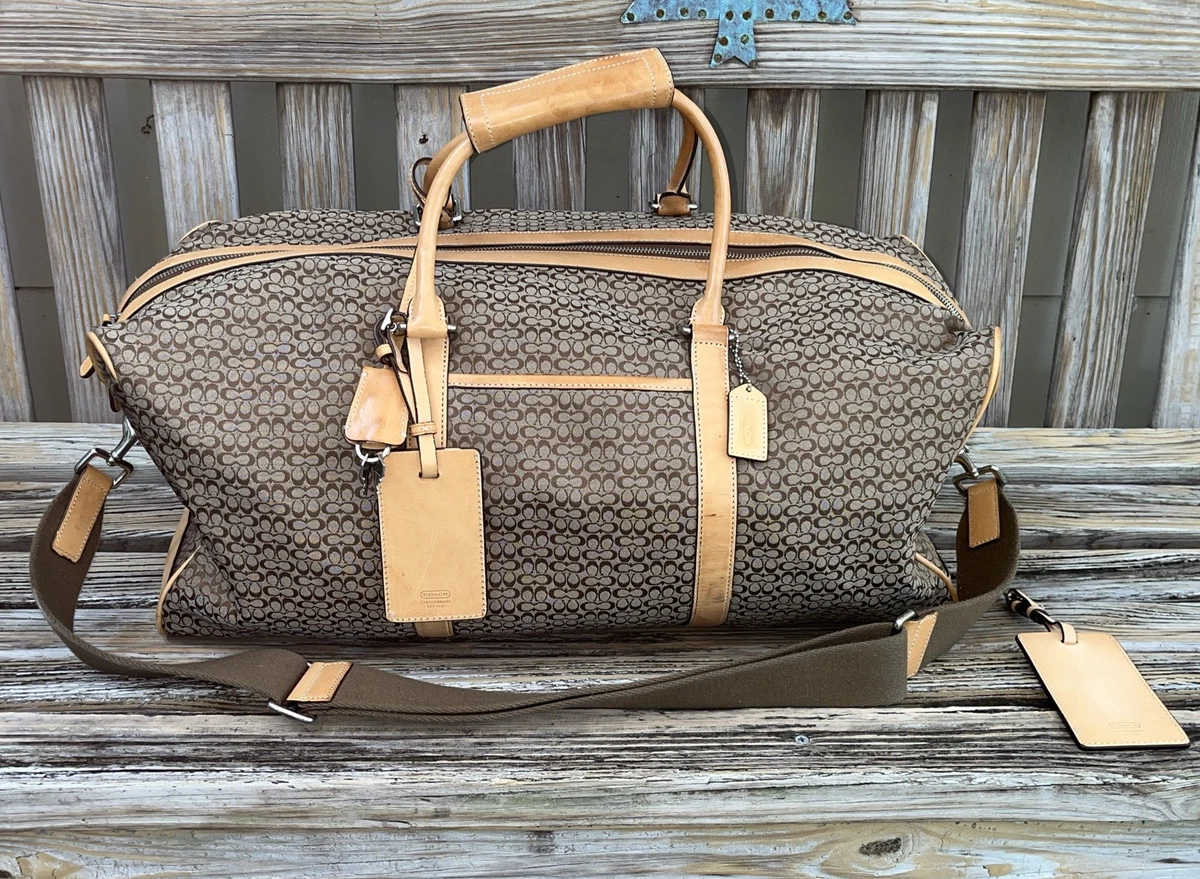 Coach Brown Travel Luggage for sale | eBay